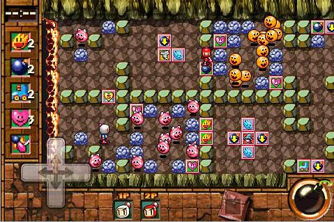 Toque de Bomberman: Festa vulcânica para iPhone grátis