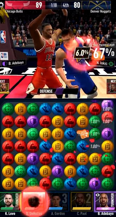 NBA Ball Stars: Play with your Favorite NBA Stars captura de tela 1