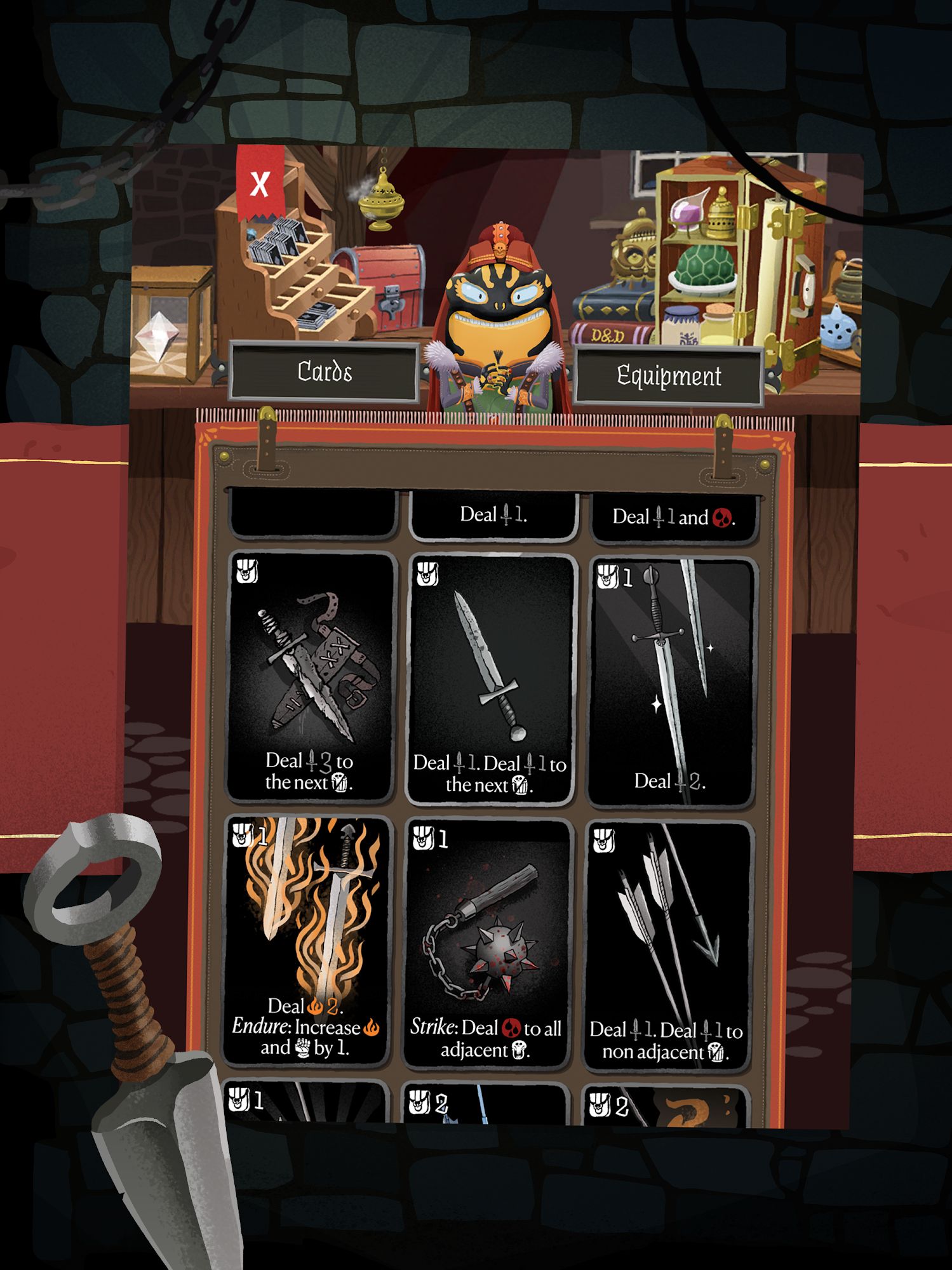 Card Crawl Adventure captura de pantalla 1