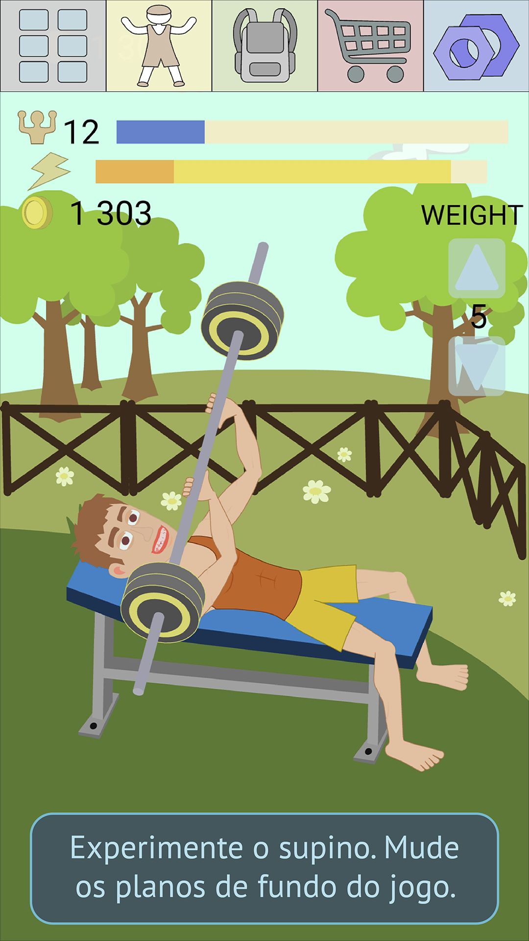 Muscle clicker 2: RPG Gym game para Android