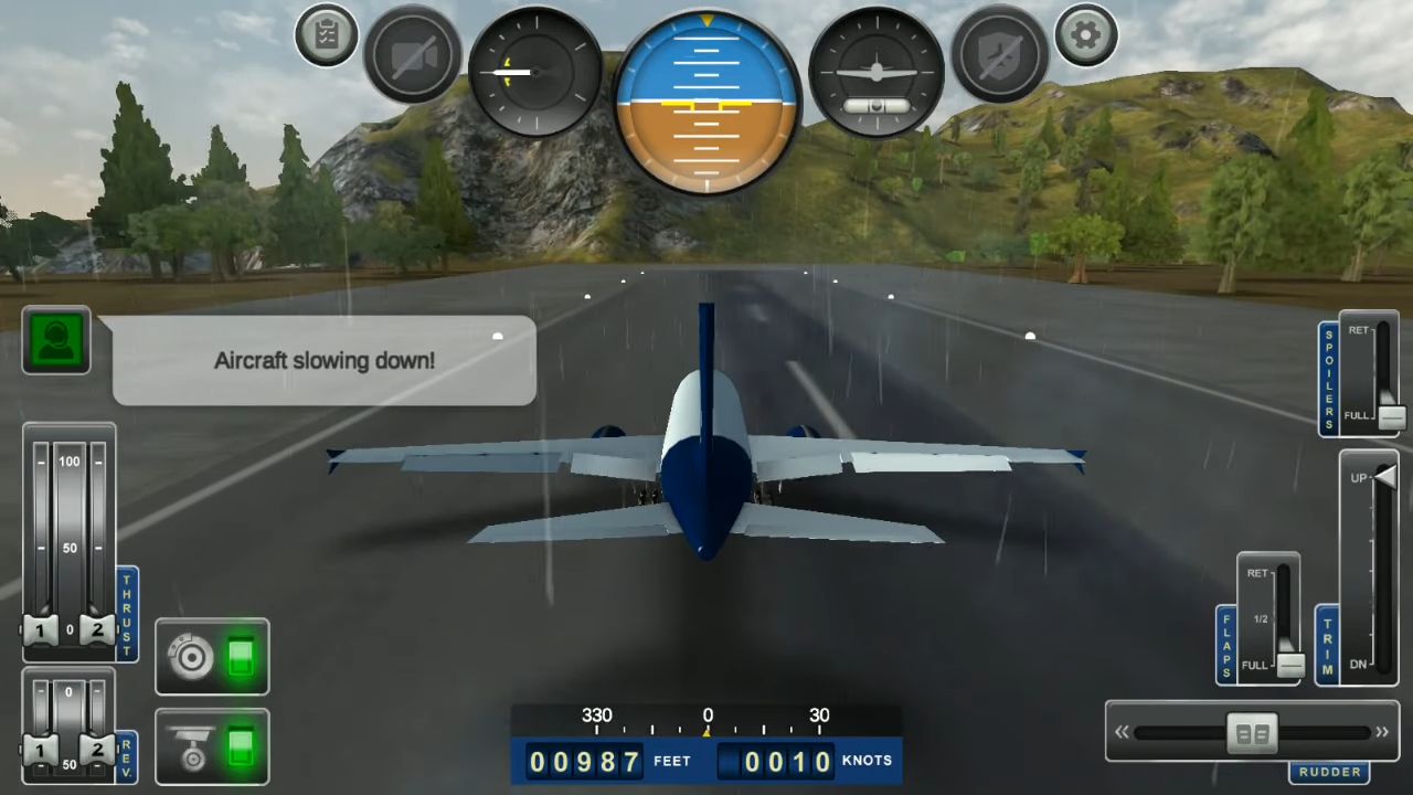 Jumbo Jet Flight Simulator captura de pantalla 1