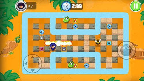  Aventuras do menino Ninja: Edição de Bomberman