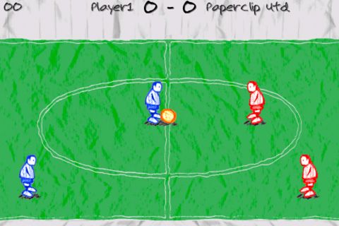 Doodle soccer in Russian