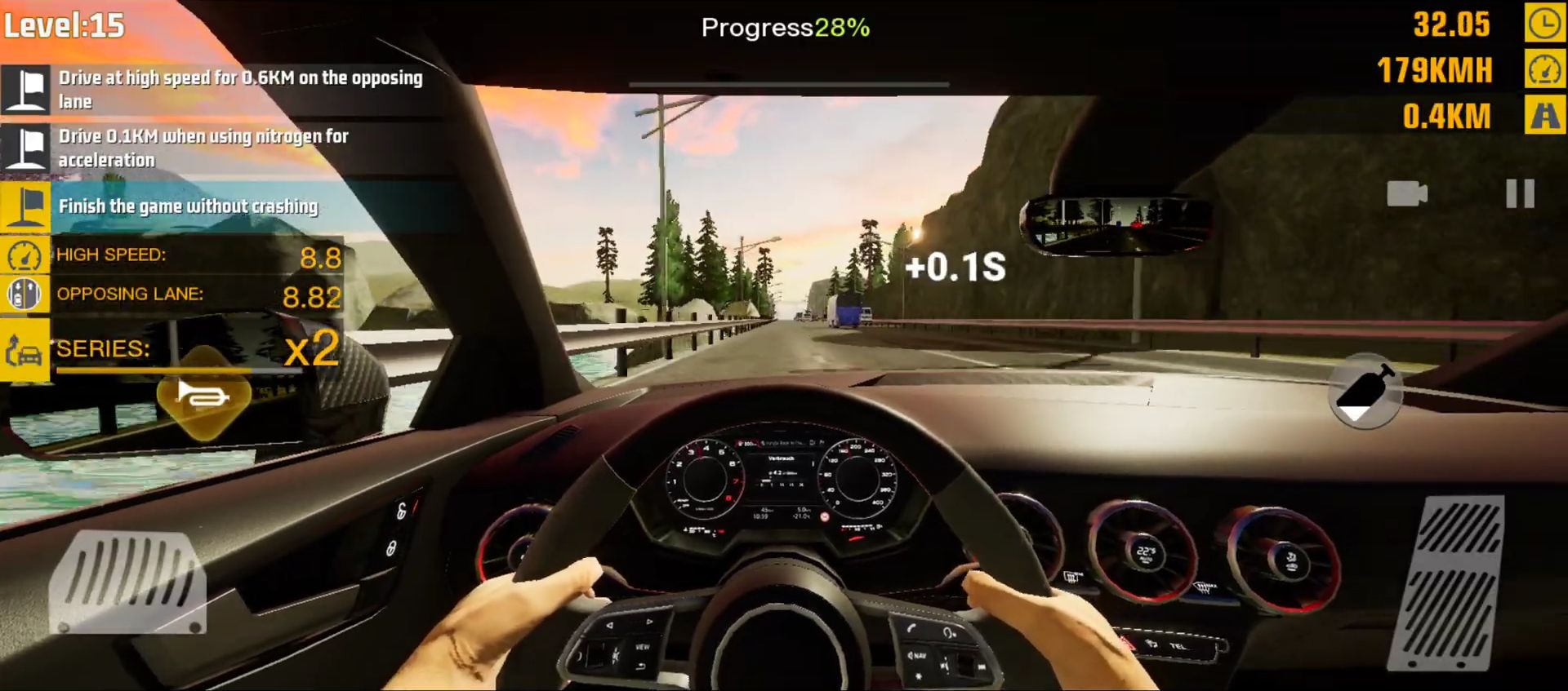 Real Driving 2:Ultimate Car Simulator capture d'écran 1