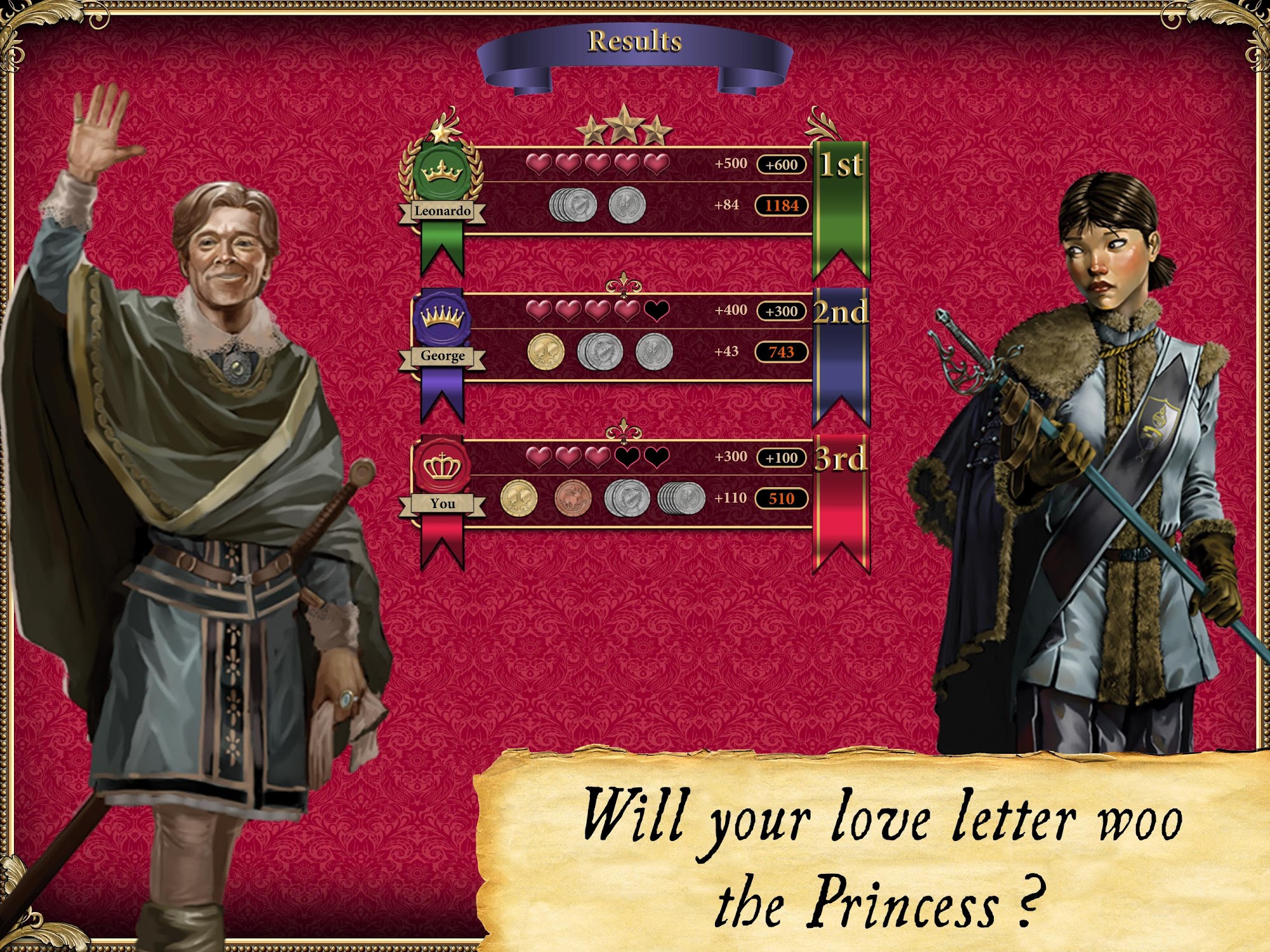 Love Letter - Strategy Card Game screenshot 1