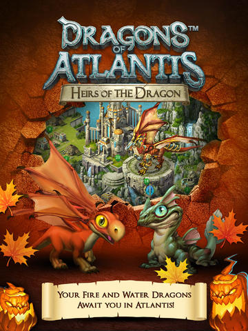 logo Os Dragões de Atlantis