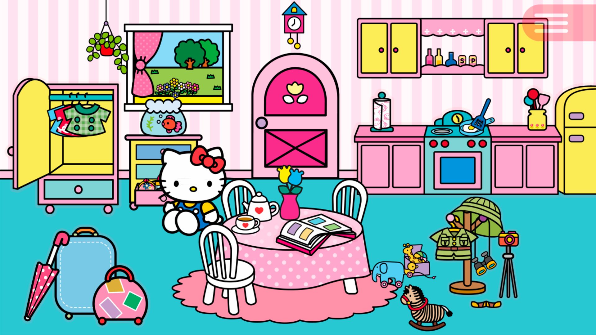 Hello Kitty Discovering The World スクリーンショット1