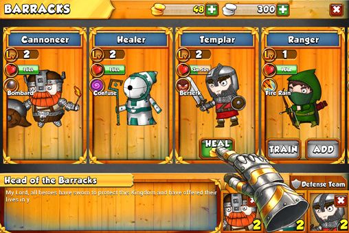 Banda de heróis para iPhone grátis