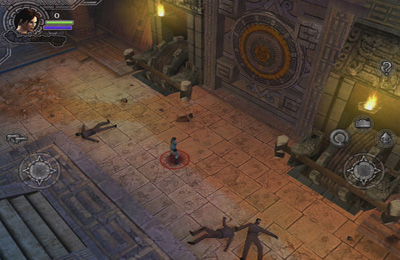 Lara Croft e Guarda de Luz em português