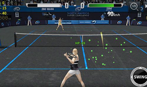Multiplayer: download Ultimate tennis for your phone