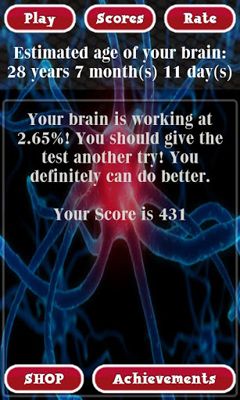 Brain Age Test for Android