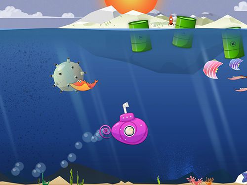 Submarinos pequeninos para iPhone grátis
