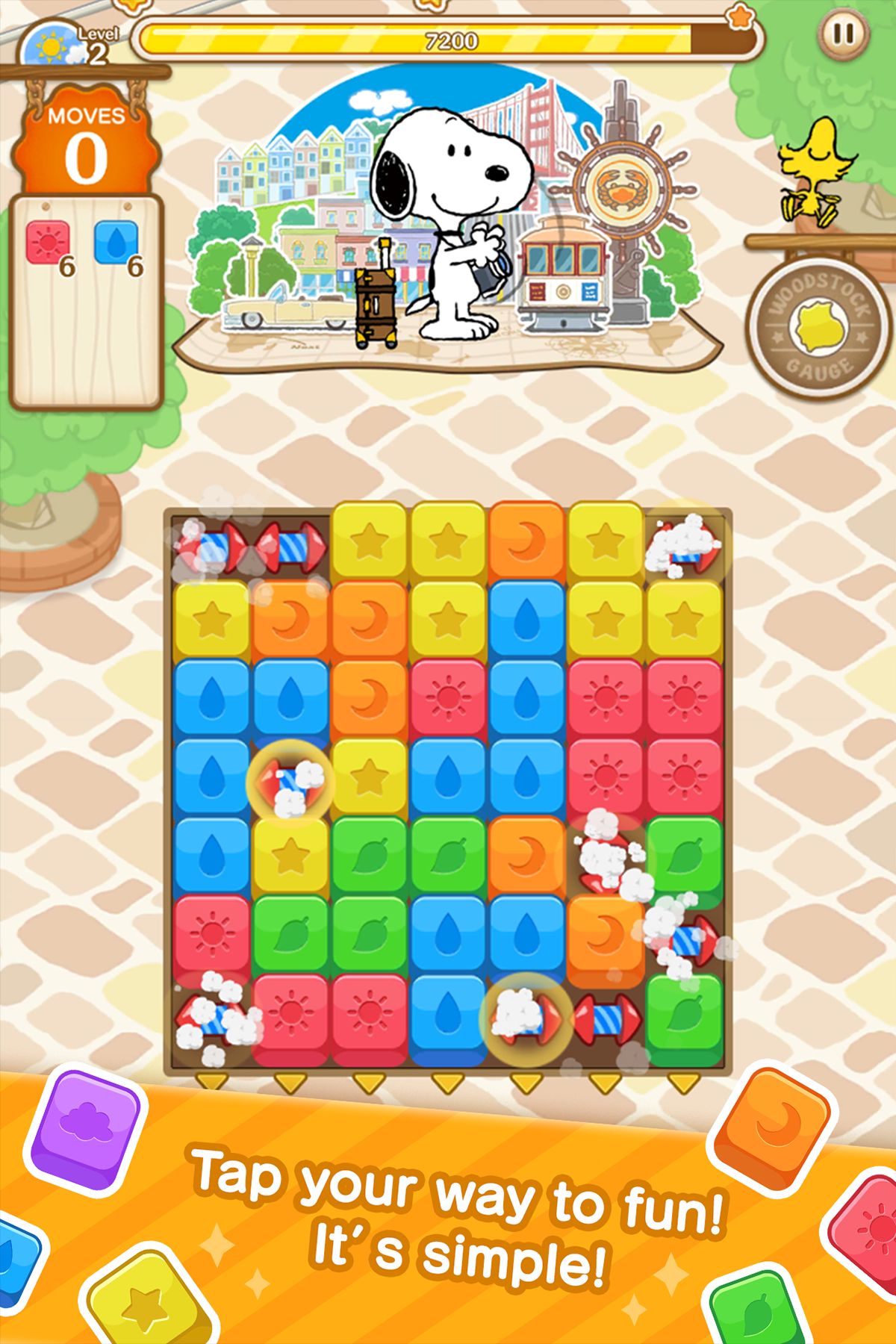 SNOOPY Puzzle Journey для Android