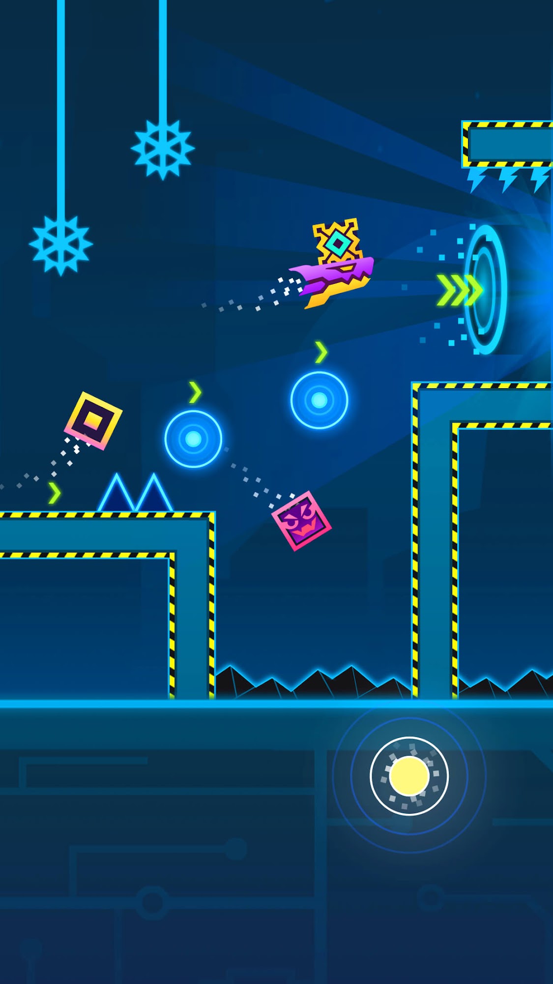 Block Dash: Geometry Jump captura de tela 1