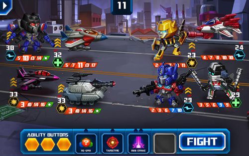 Transformers: Battle tactics for iOS devices