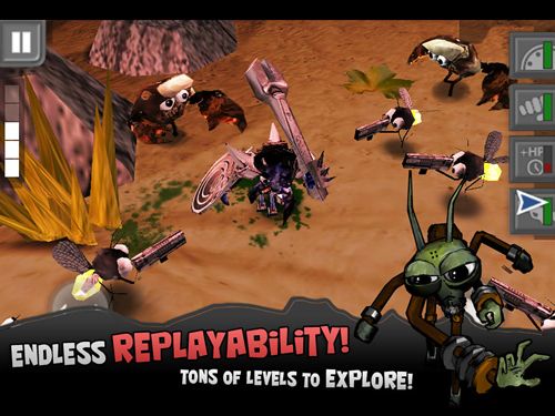 Bug heroes: Deluxe for iPhone for free