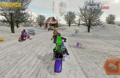 Snow Bike Racing