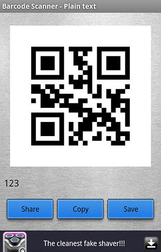 Android App QR Code: Strichcode Scanner