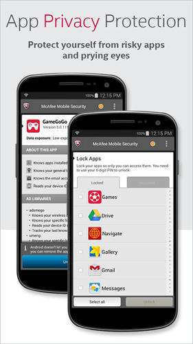 Picture McAfee: Mobile security