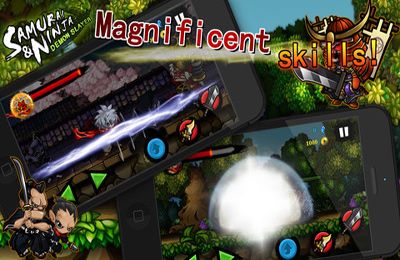 Samurai e Ninja - assassino do demônio para iPhone grátis