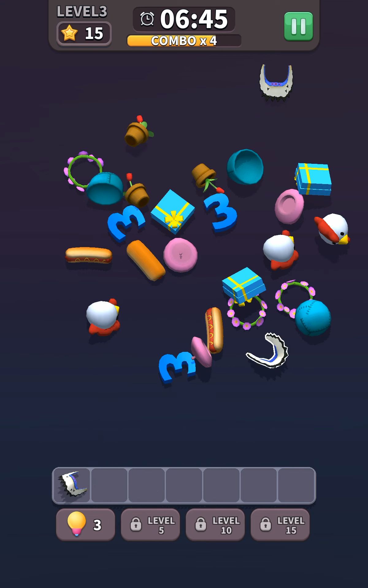 Tile Master 3D - Triple Match & 3D Pair Puzzle screenshot 1