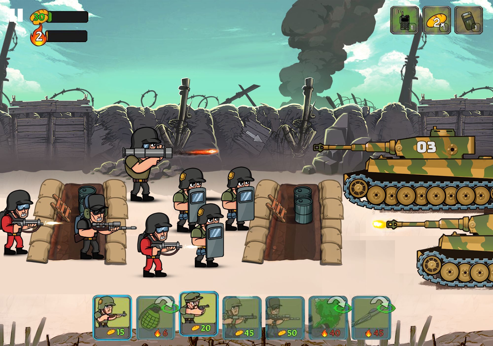 War Strategy Game: RTS WW2 para Android