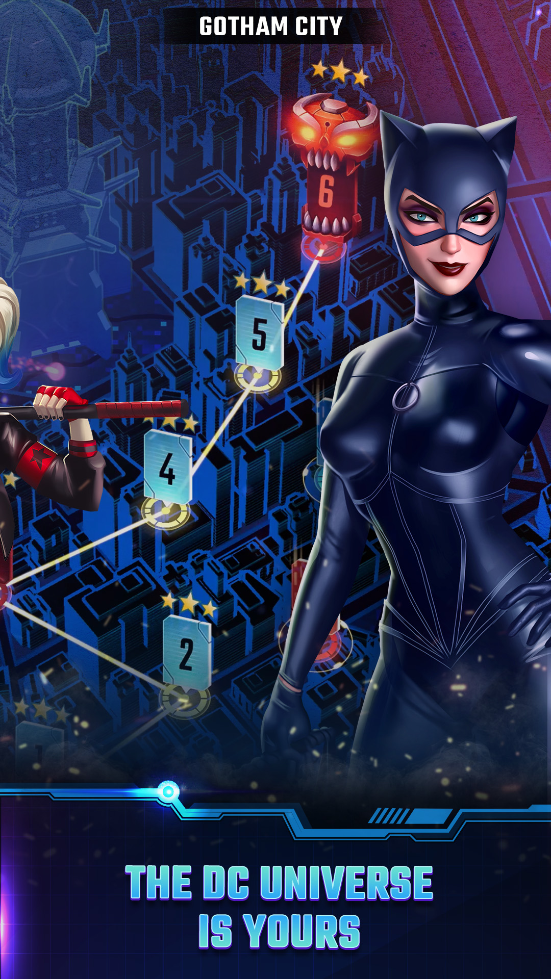 DC Heroes & Villains: Match 3 screenshot 1