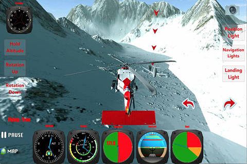  Helicopter: Flight simulator 3D