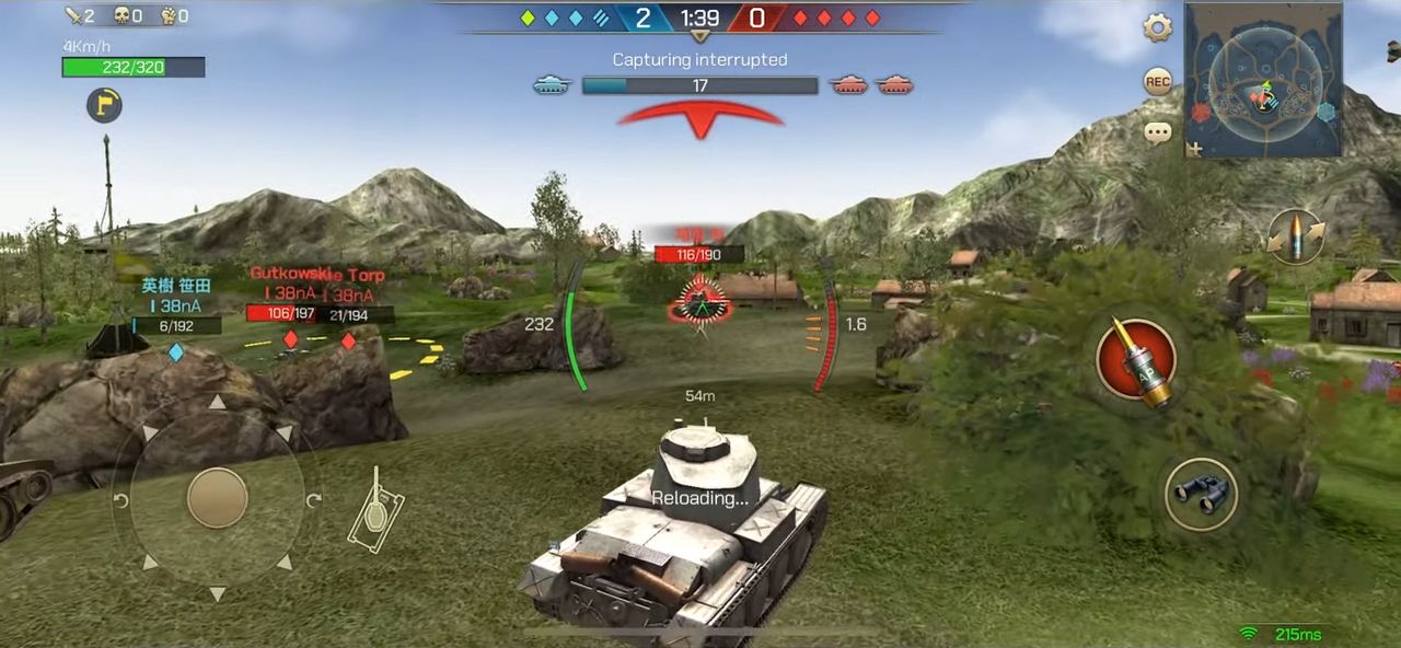 Tank Legion PvP MMO 3D tank game for free screenshot 1