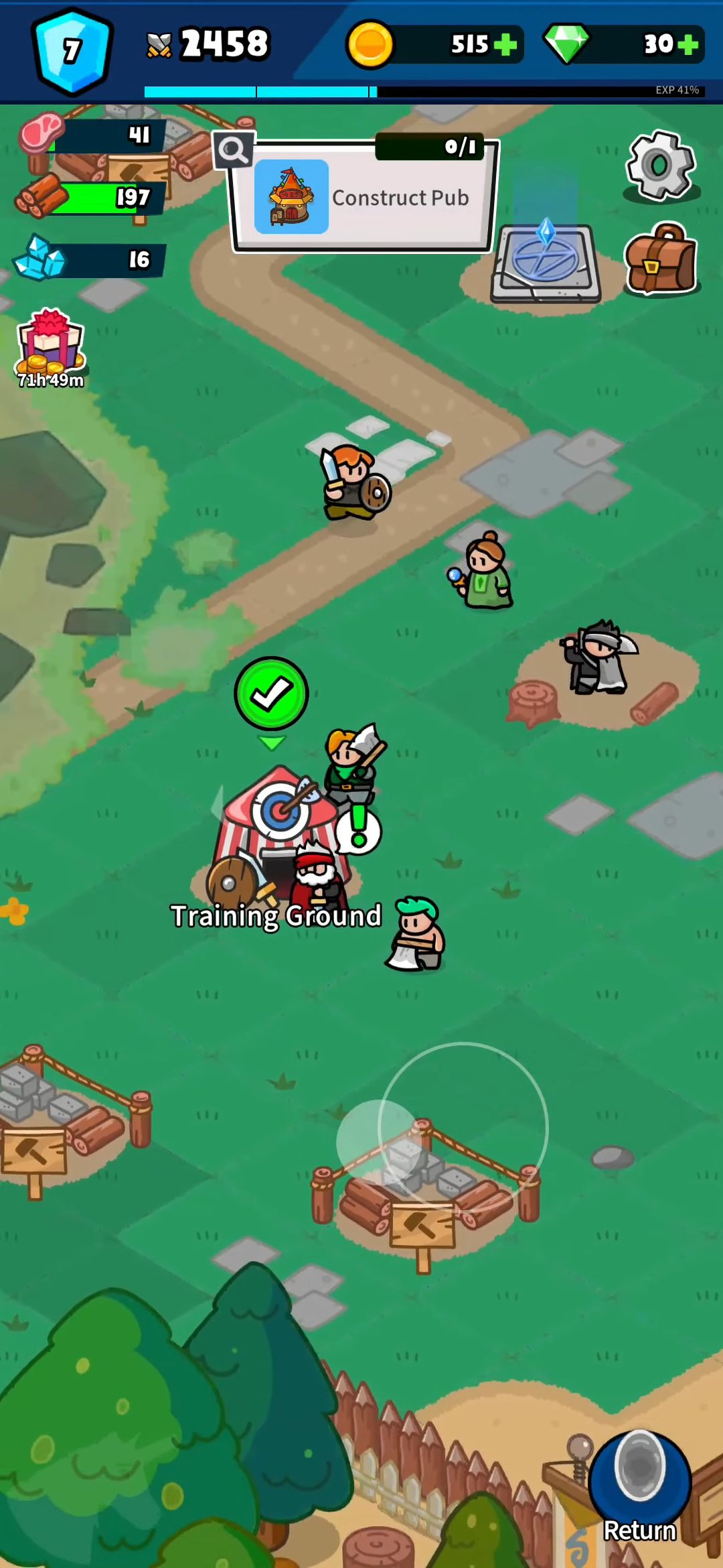 Rumble Heroes : Adventure RPG screenshot 1