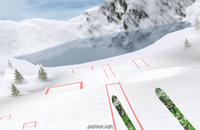 Sport games Touch Ski 3D