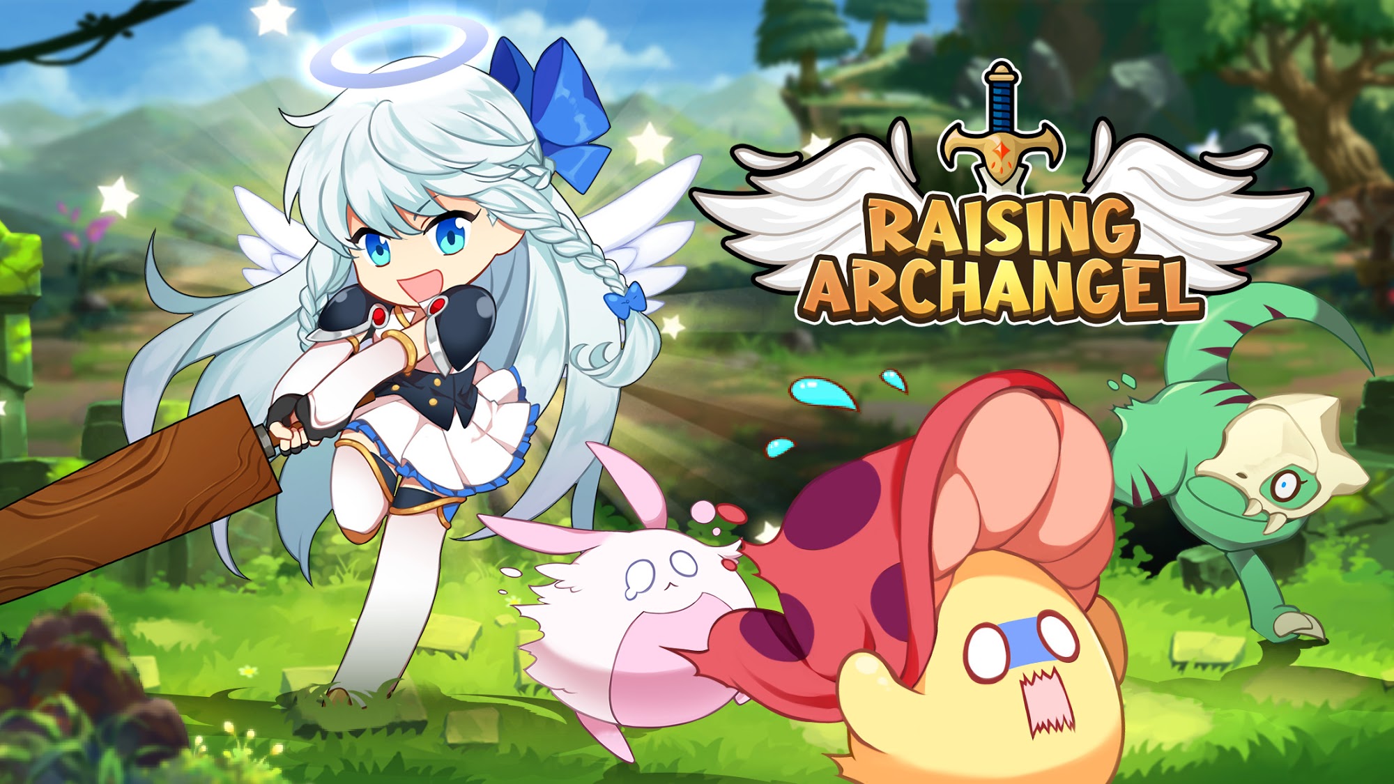 Raising Archangel: AFK Angel Adventure capture d'écran 1