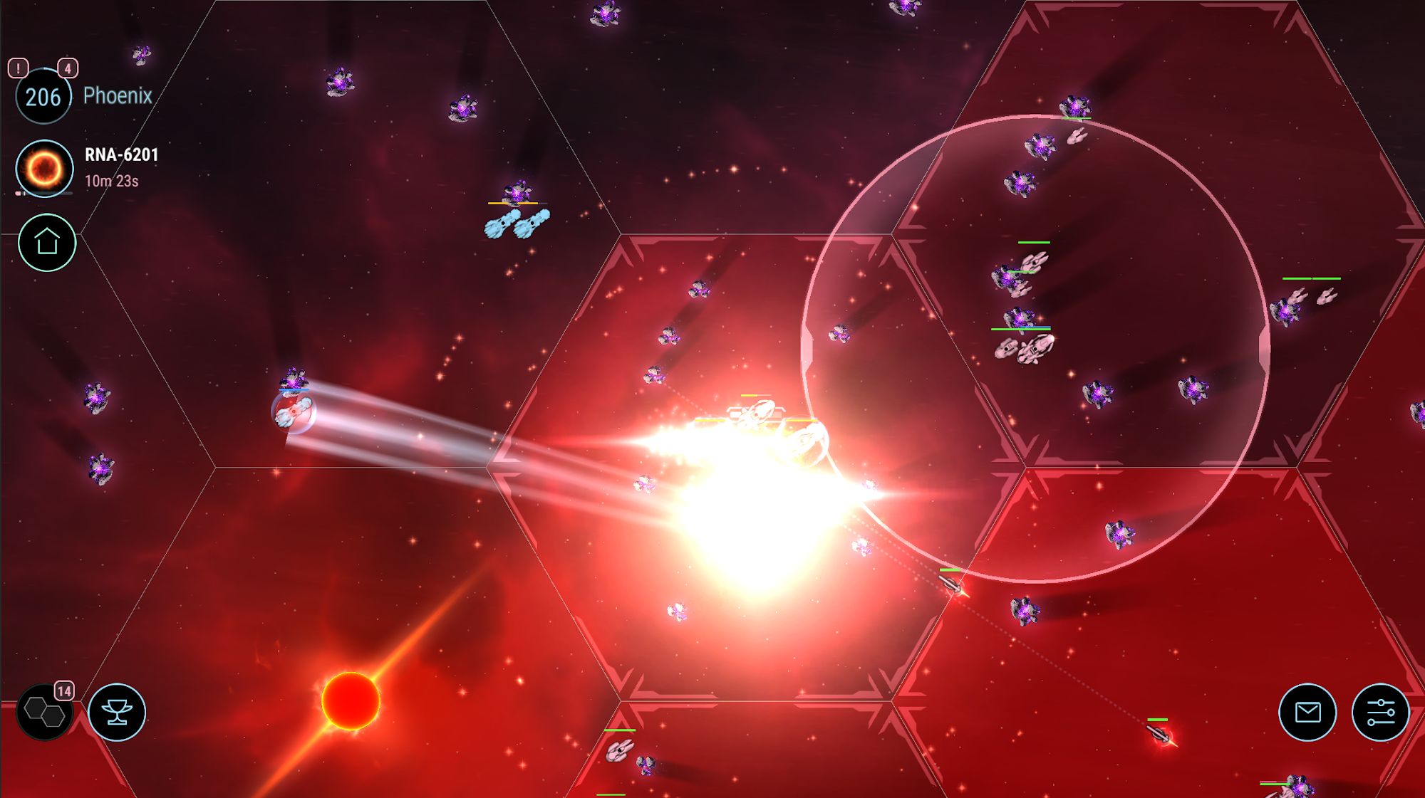 Hades' Star: DARK NEBULA screenshot 1