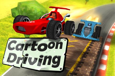 logo Cartoon driving