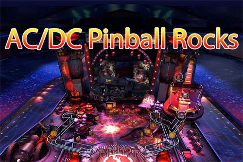 logo AC DC pinball rocks