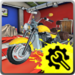 Motorcycle mechanic simulator icon