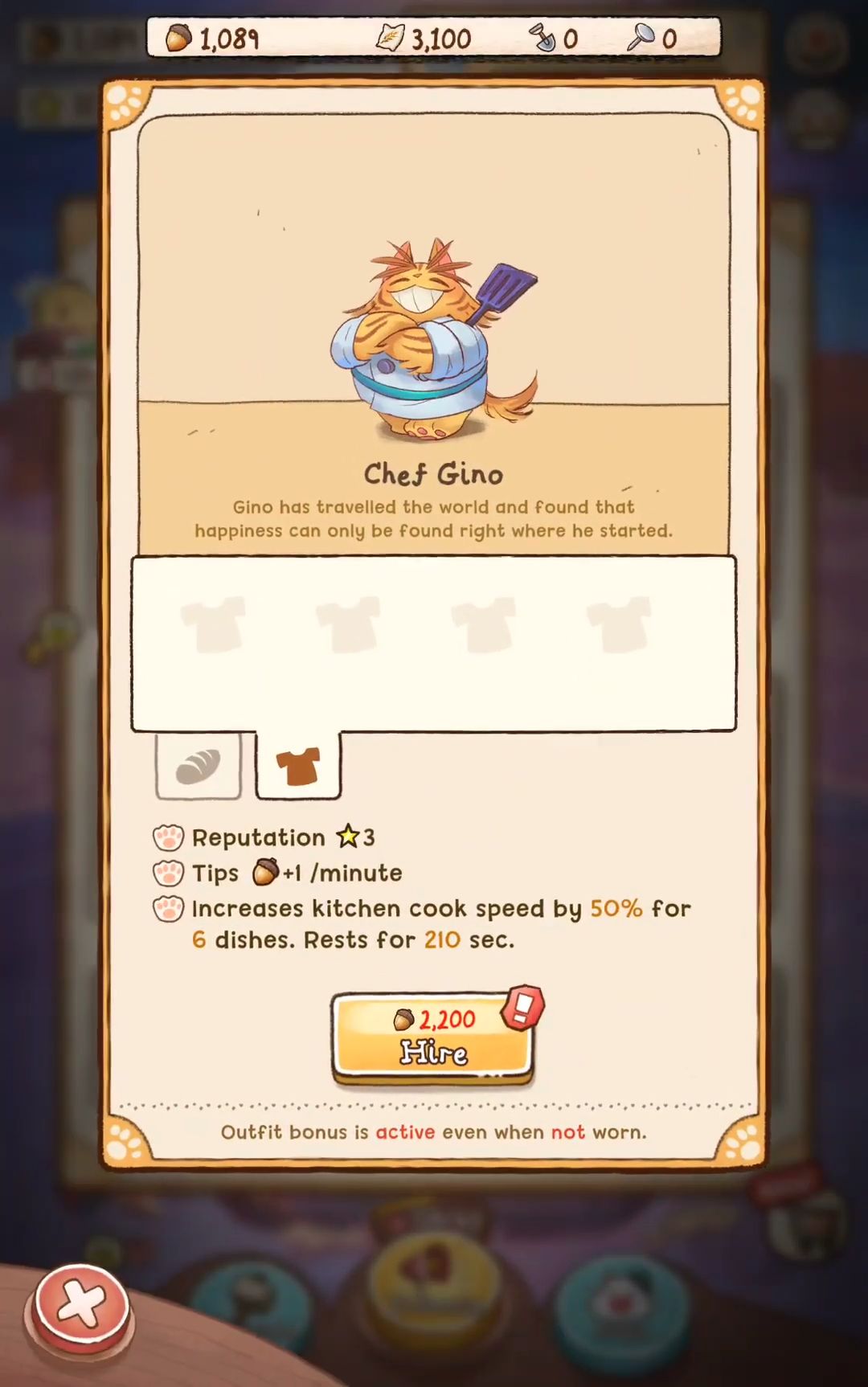 Campfire Cat Cafe - Cute Game スクリーンショット1