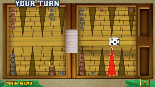 Jogos online Gamão: De luxo