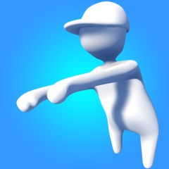 Human: Fall flat icono