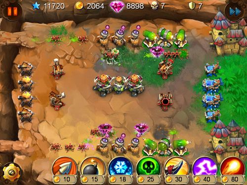 Goblins defensores: Aço e madeira