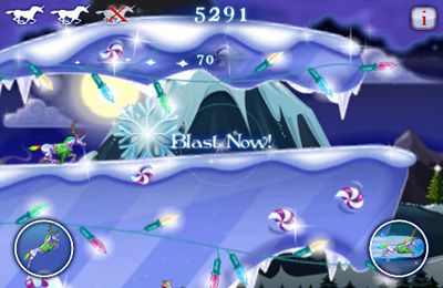 Robot Unicorn Attack Christmas Edition for iPhone for free