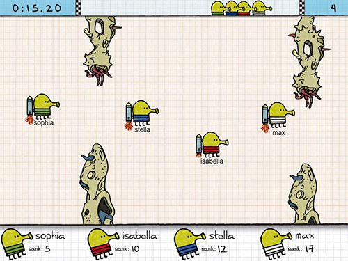 Doodle jump race for iPhone for free