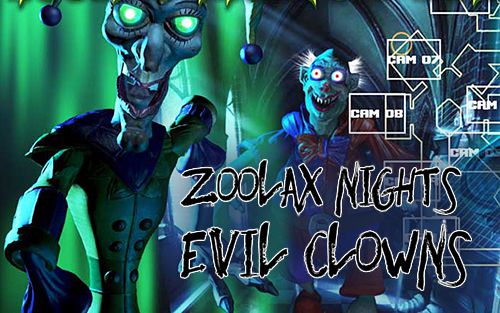 logo Noites Zoolax: Palhaços maus