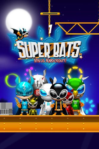 ロゴSuper bats: Ninja knockout