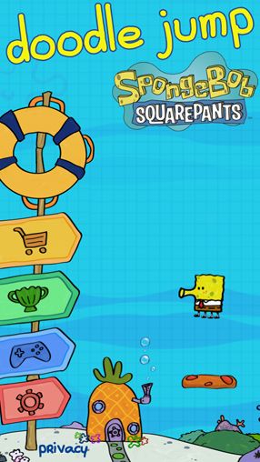 logo Doodle Jump Sponge Bob Square pants