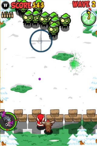 Papai Noel contra Zumbis para iPhone grátis