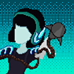 Neon hook icon