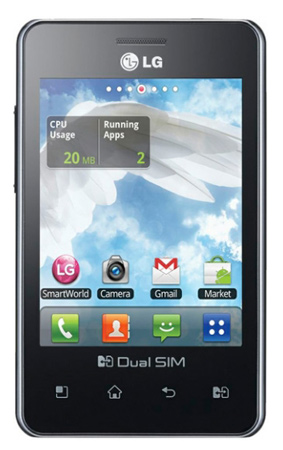 мелодії на дзвінок LG Optimus L3 E405