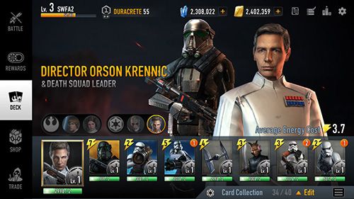 Guerra das Estrelas: Arena de força para iPhone grátis
