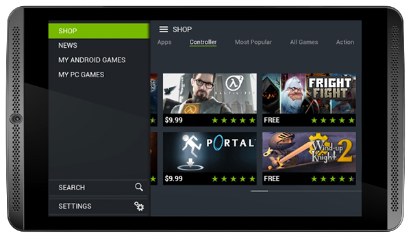 NVIDIA SHIELD Tablet LTE用の着信音